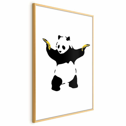 Poster - Panda with Guns Artgeist