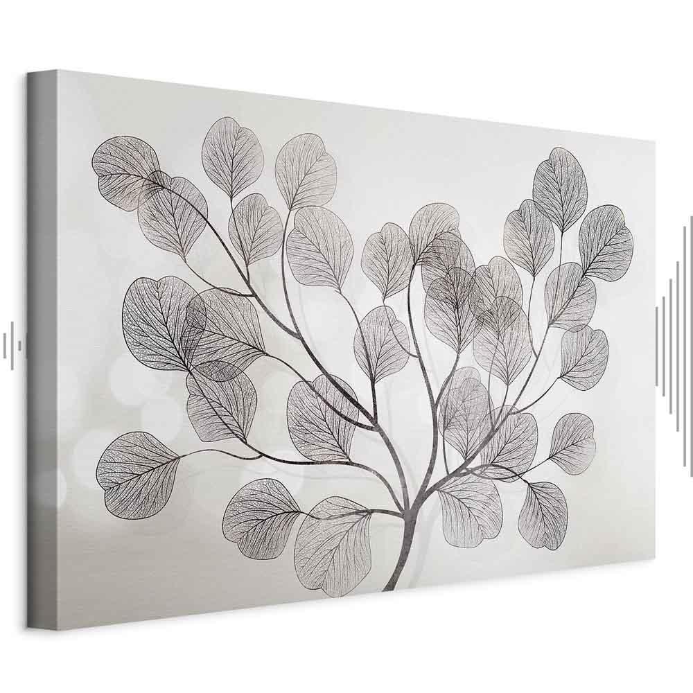 Leinwandbild - Leaves in the Wind (1 Part) Wide