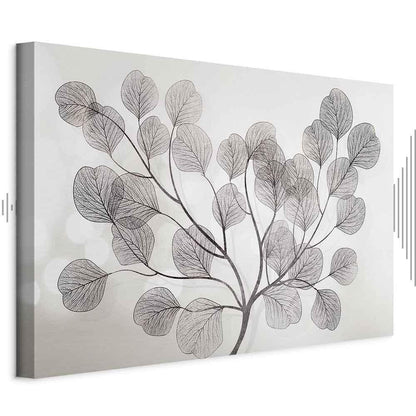 Leinwandbild - Leaves in the Wind (1 Part) Wide