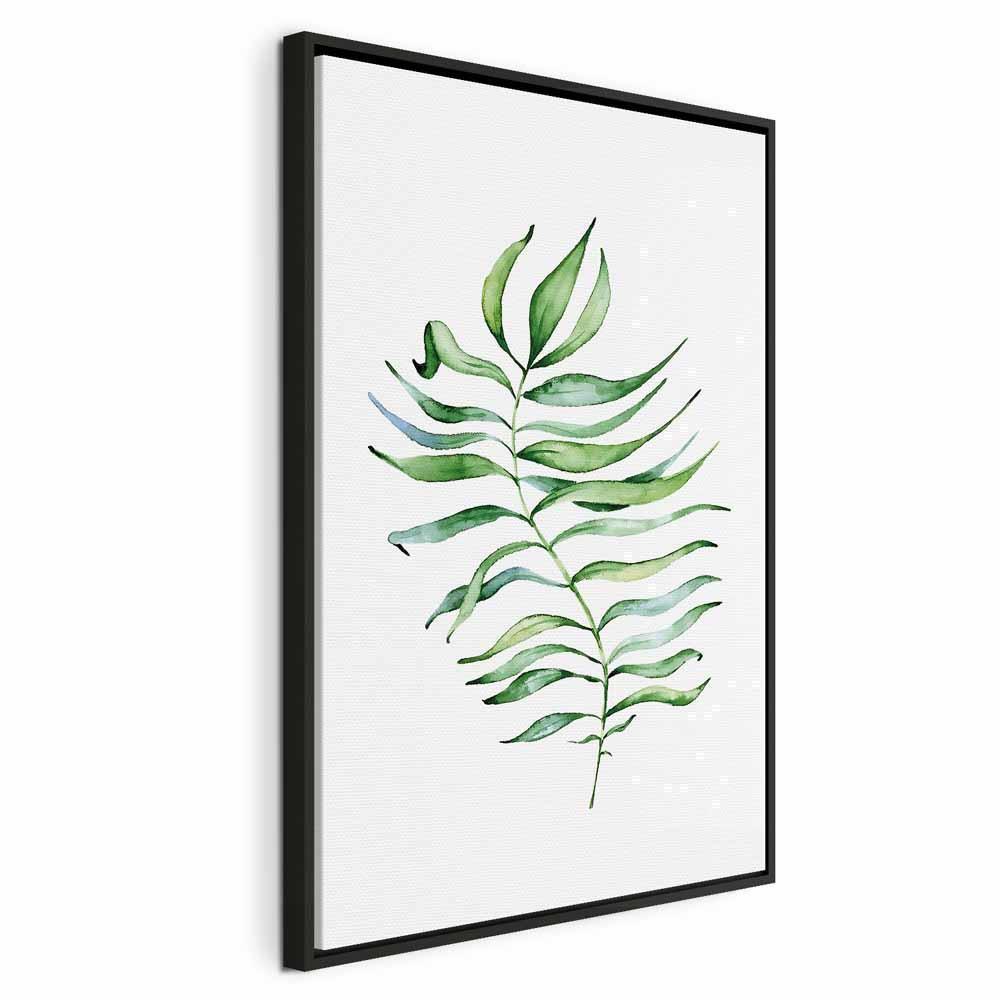 Leinwandbild - Dancing Leaf (1 Part) Vertical