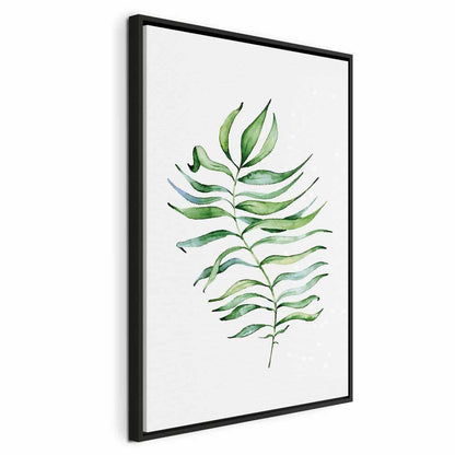 Leinwandbild - Dancing Leaf (1 Part) Vertical