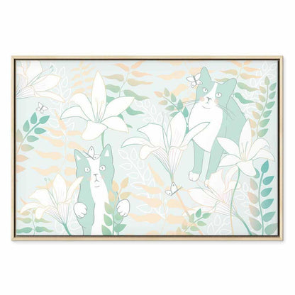 Leinwandbild - Cat Matters (1 Part) Wide - Third Variant