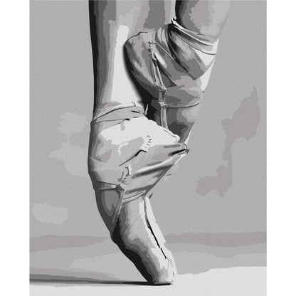 Malen nach Zahlen - Ballet Shoes