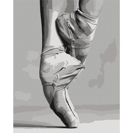Malen nach Zahlen - Ballet Shoes