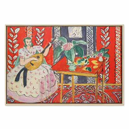 Leinwandbild - Henri Matisse – The Lute