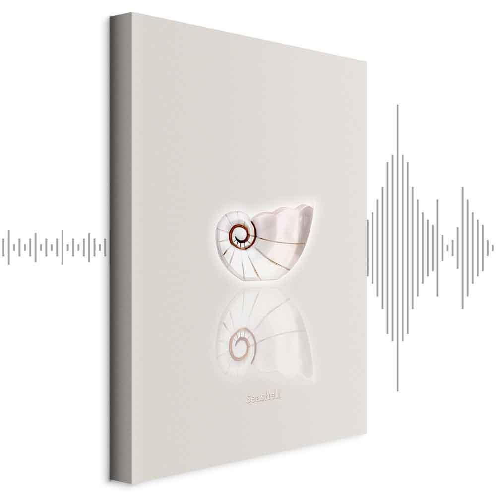 Leinwandbild - Ceramic Shell (1 Part) Vertical