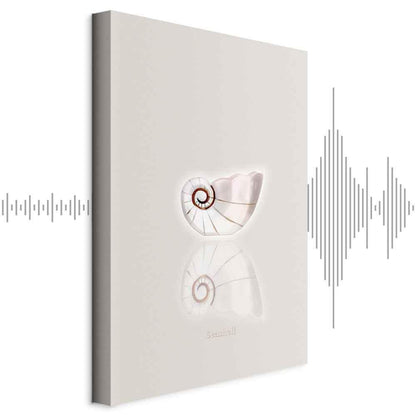 Leinwandbild - Ceramic Shell (1 Part) Vertical