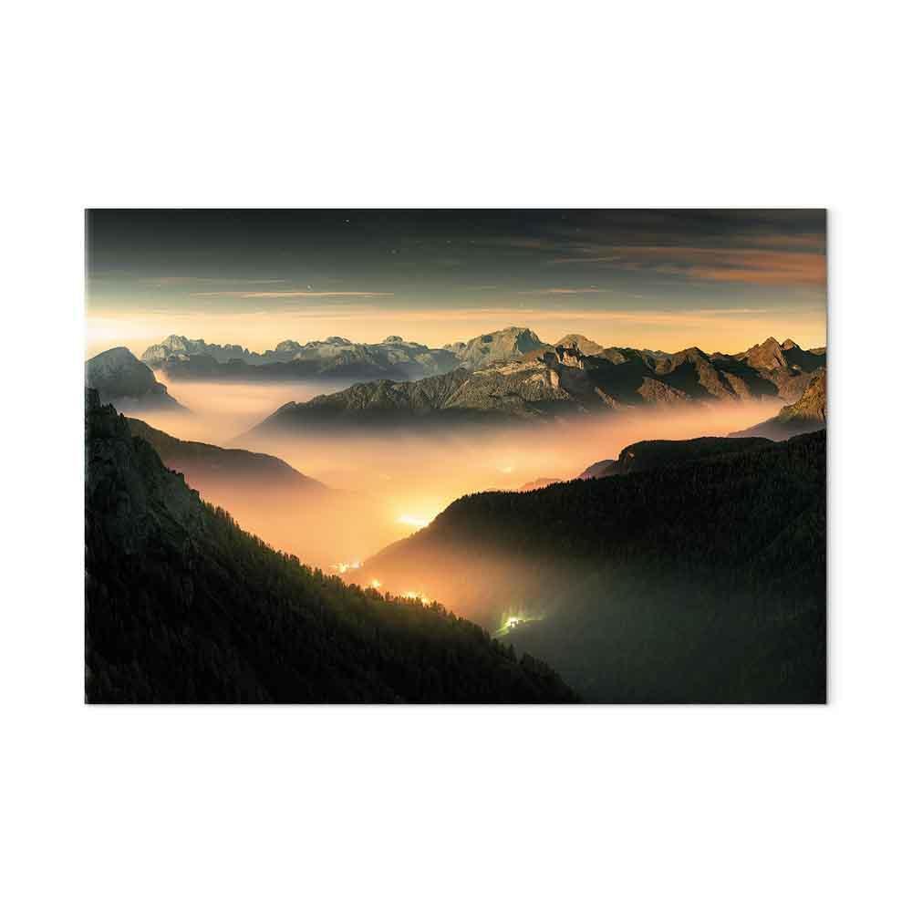 Leinwandbild - Mountain Breath (1 Part) Wide - Third Variant
