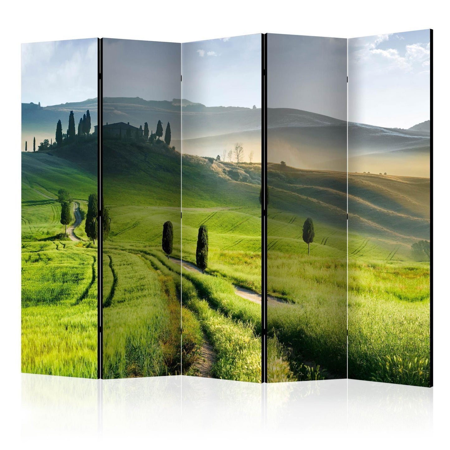 Paravent - Morning in the countryside II Artgeist