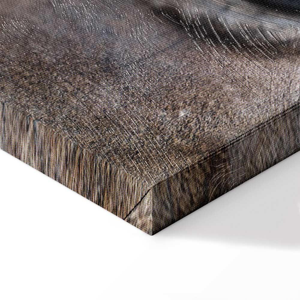 Leinwandbild - Honest Eyes (1 Part) Vertical