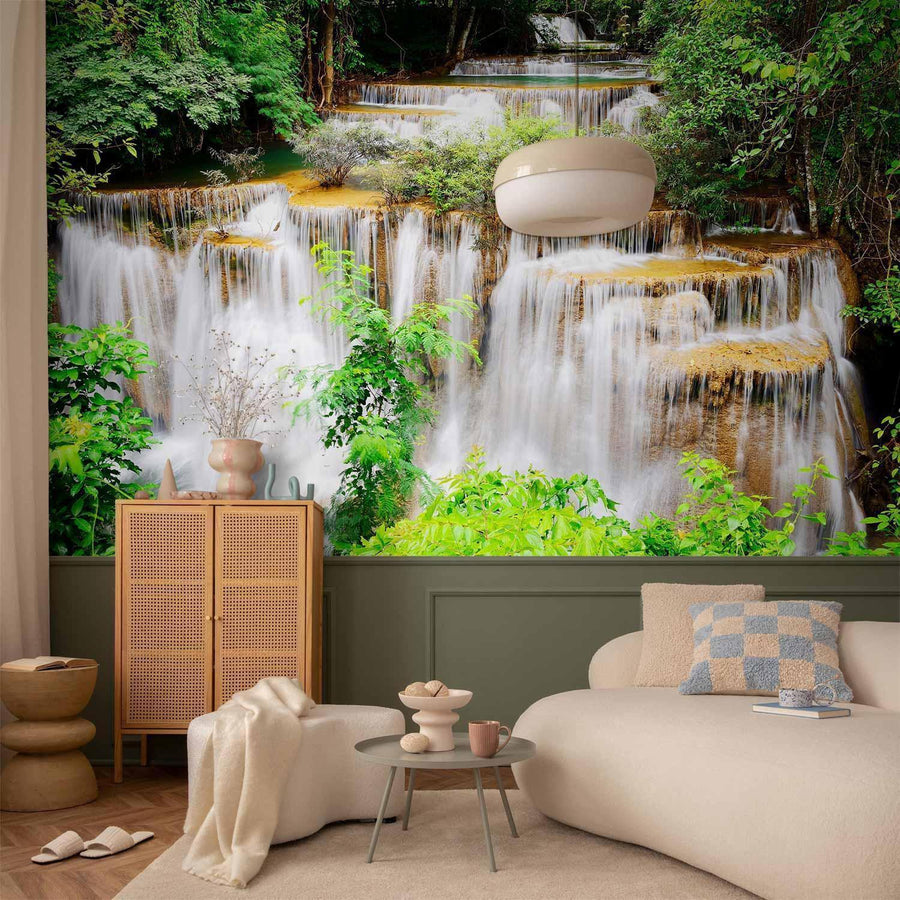 Fototapete - Thai waterfall Artgeist