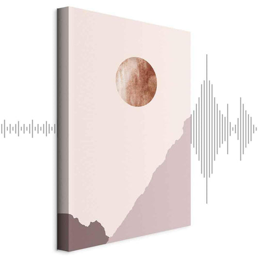 Leinwandbild - Mountain Planet (1 Part) Vertical