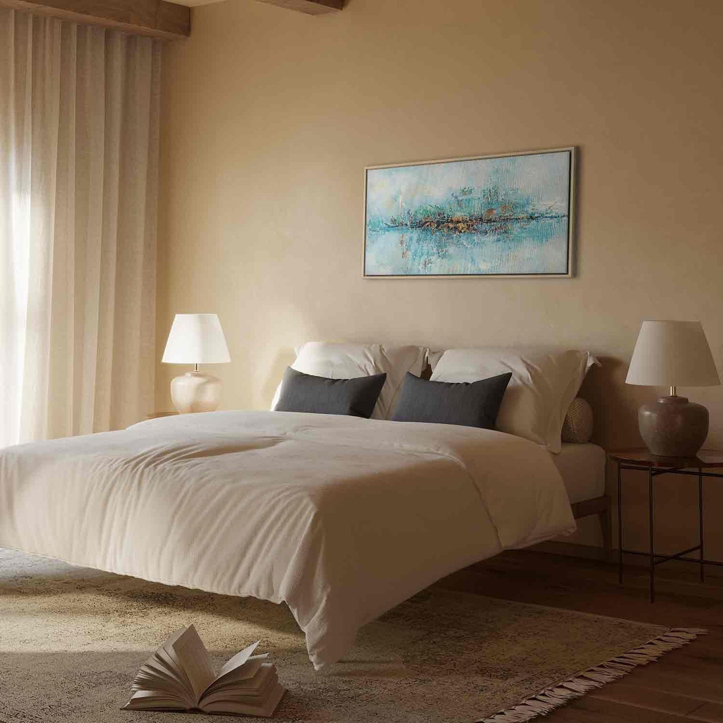 Leinwandbild - Lagoon (1 Part) Wide