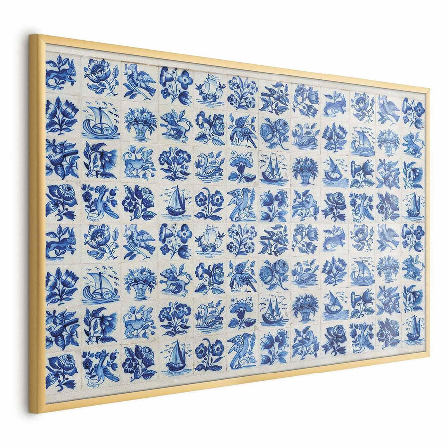 Poster - Azulejos Tiles - traditional Portuguese ceramic tiles Artgeist