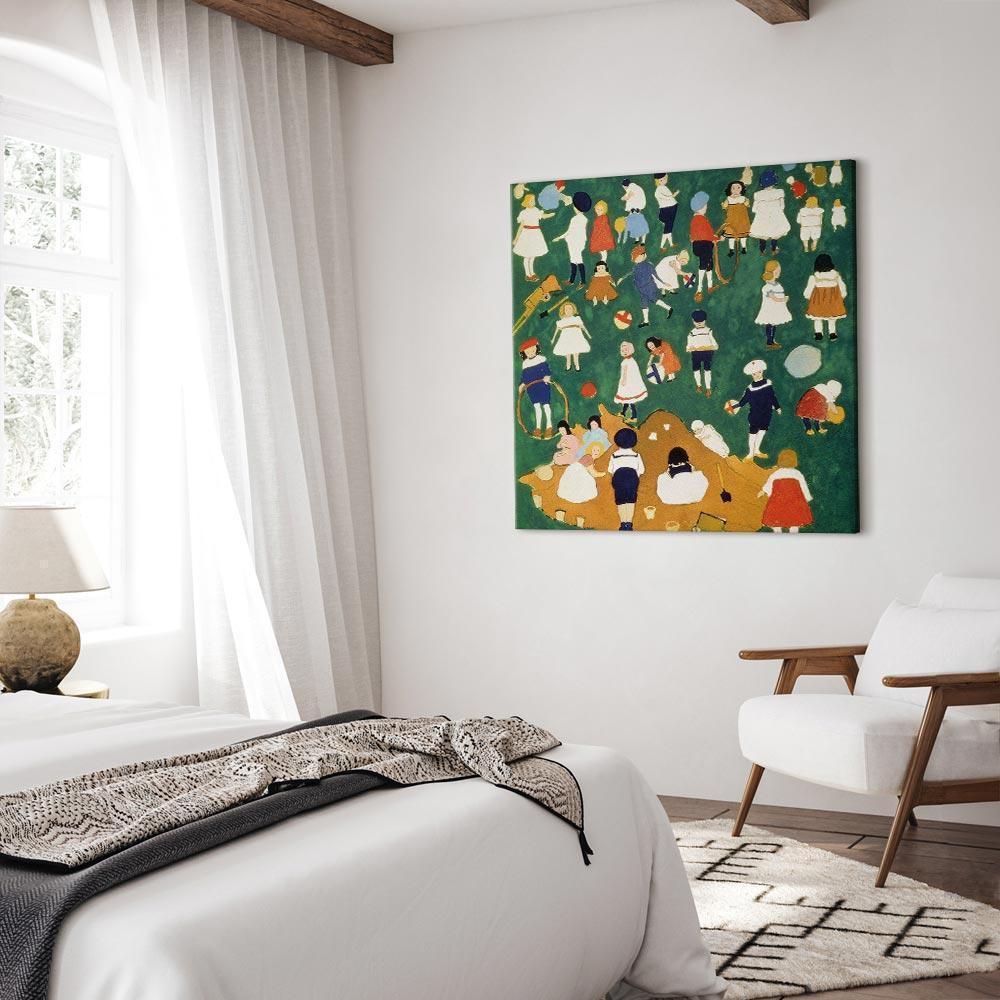 Leinwandbild - Kazimir Malevich – Children