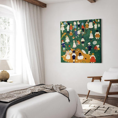 Leinwandbild - Kazimir Malevich – Children