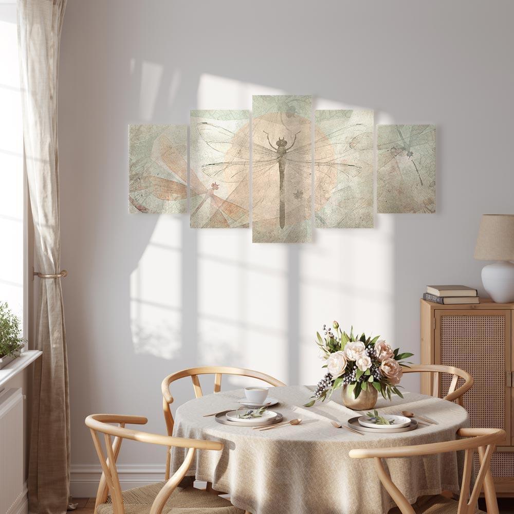 Leinwandbild - Weighty (5 Parts) Wide