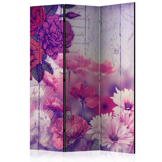 Paravent - Flowers Memories Artgeist
