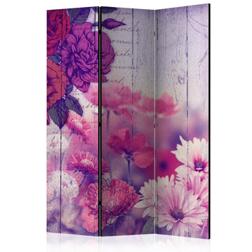 Paravent - Flowers Memories Artgeist