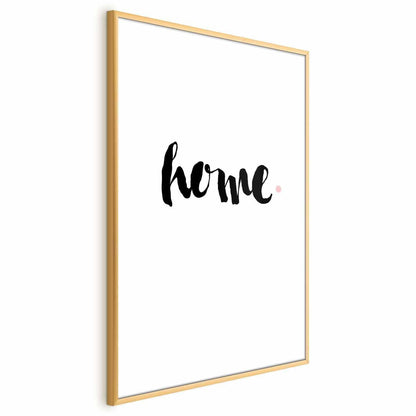 Poster - Home and Dot Artgeist
