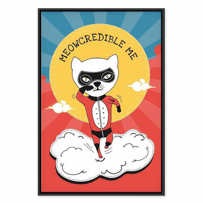 Leinwandbild - Dear Cat (1 Part) Vertical