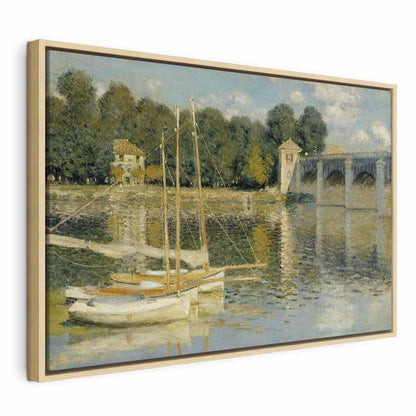 Leinwandbild - Claude Monet – Bridge at Argenteuil