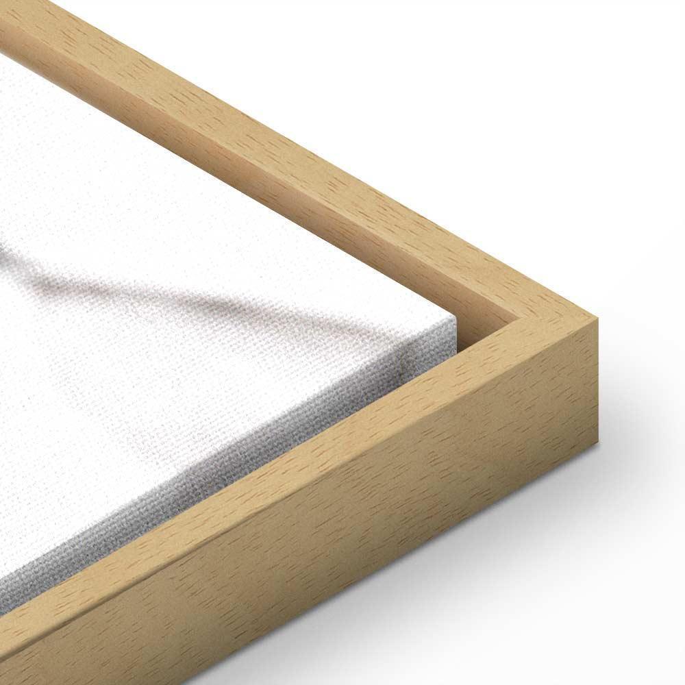 Leinwandbild - Transparent Clover (1 Part) Vertical