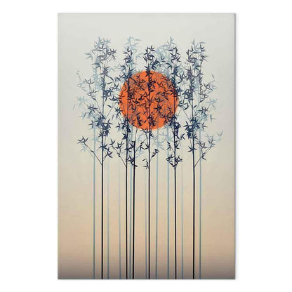 Leinwandbild - Lonely Twilight (1 Part) Vertical