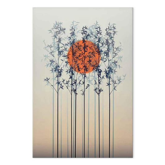 Leinwandbild - Lonely Twilight (1 Part) Vertical