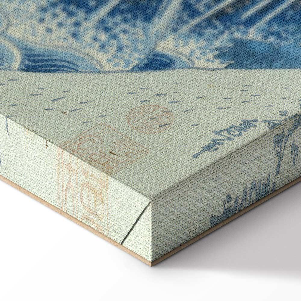 Leinwandbild - Hokusai Katsushika – Kirifuri Fall on Kurokami Mount