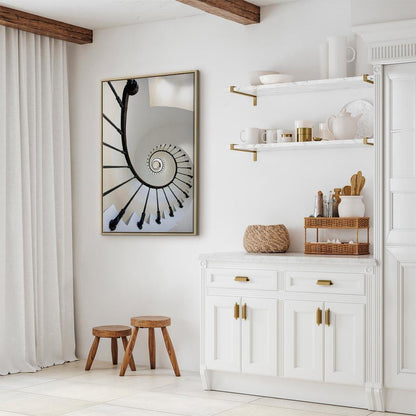 Leinwandbild - Endless Stairs (1 Part) Vertical