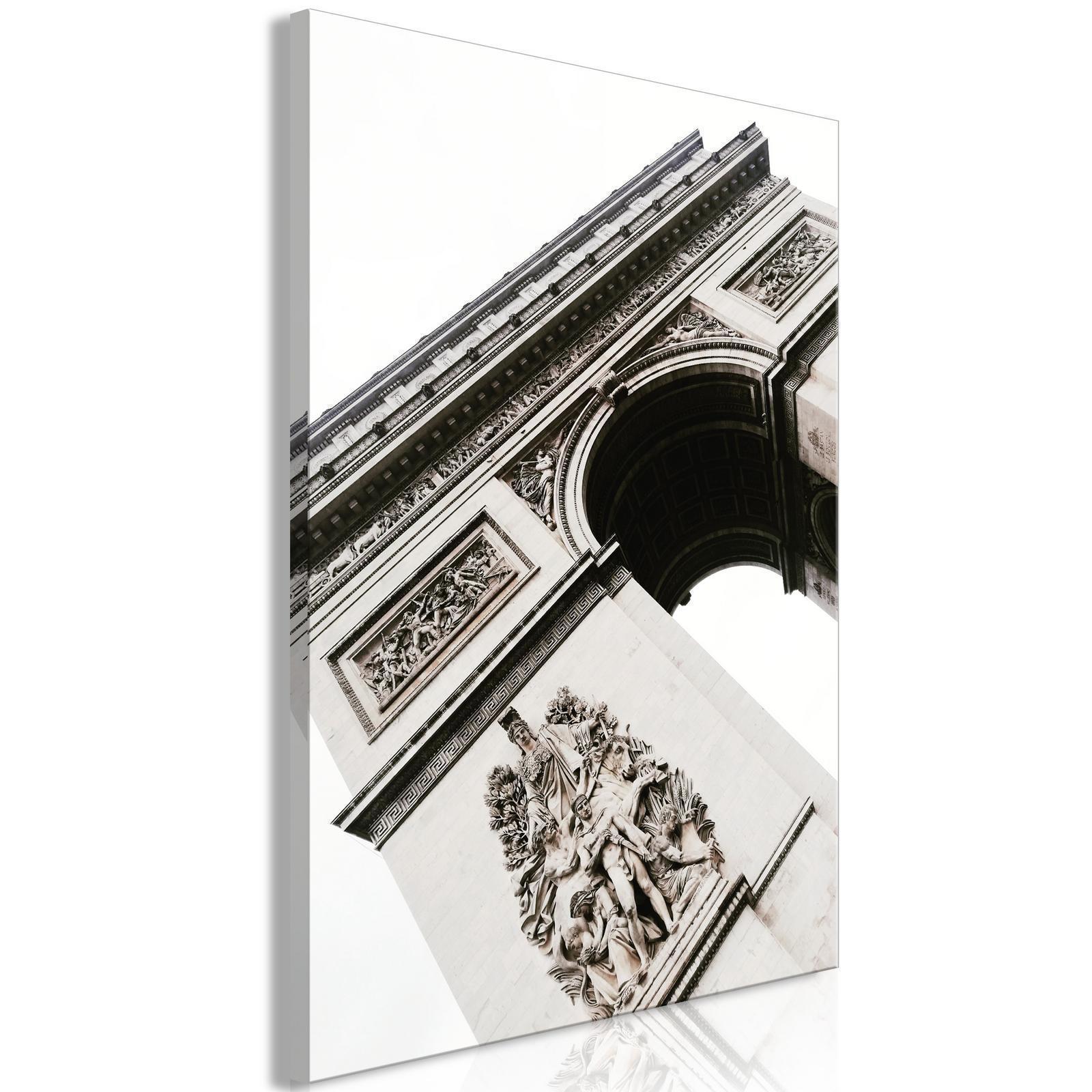 Leinwandbild - Triumphal Arch (1 Part) Vertical Artgeist