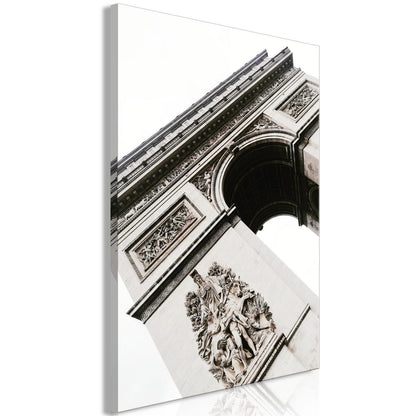 Leinwandbild - Triumphal Arch (1 Part) Vertical Artgeist