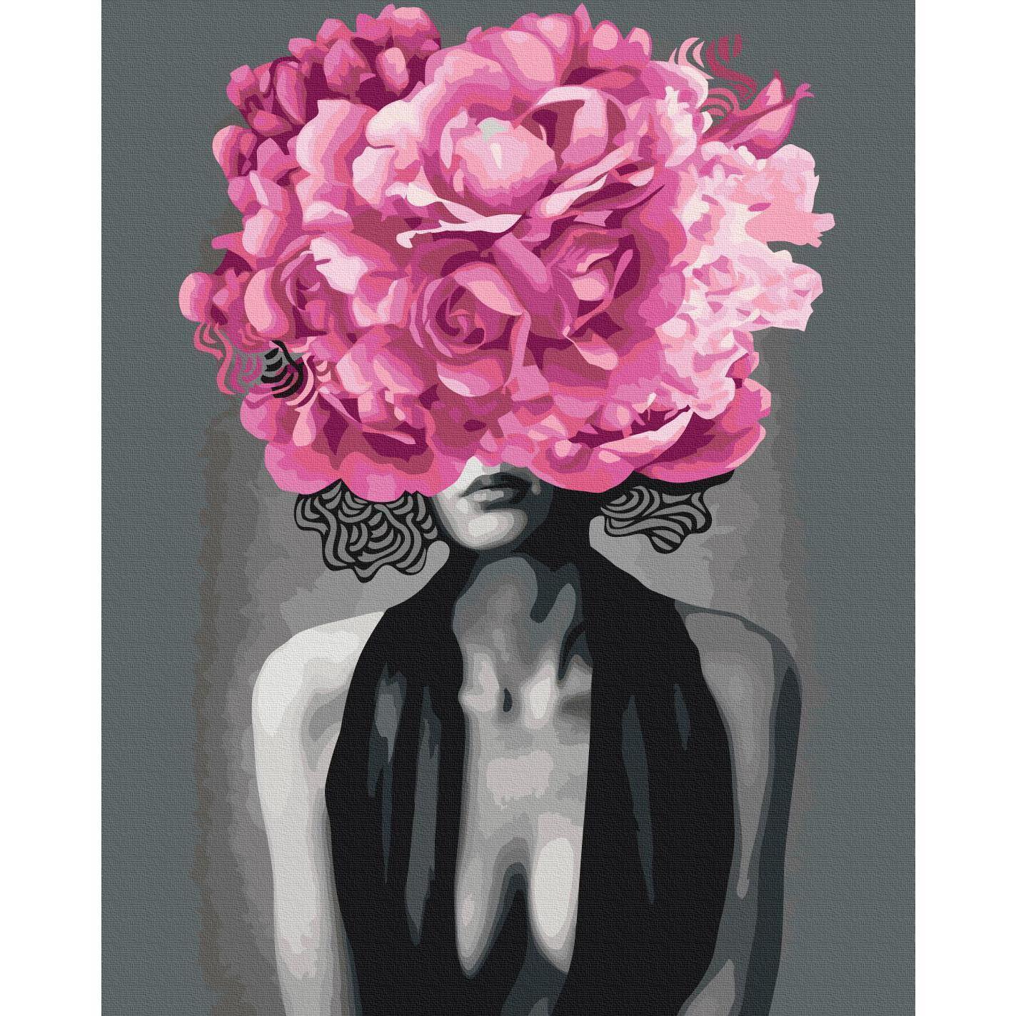 Malen nach Zahlen - Noir Woman