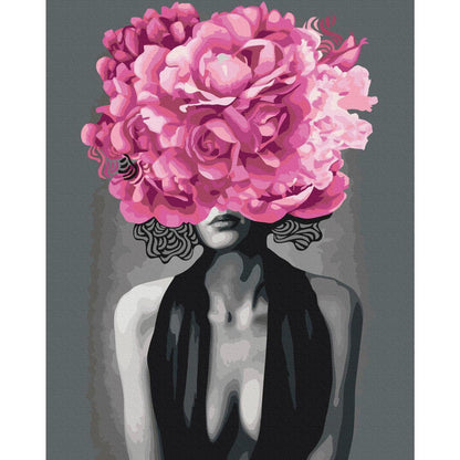 Malen nach Zahlen - Noir Woman