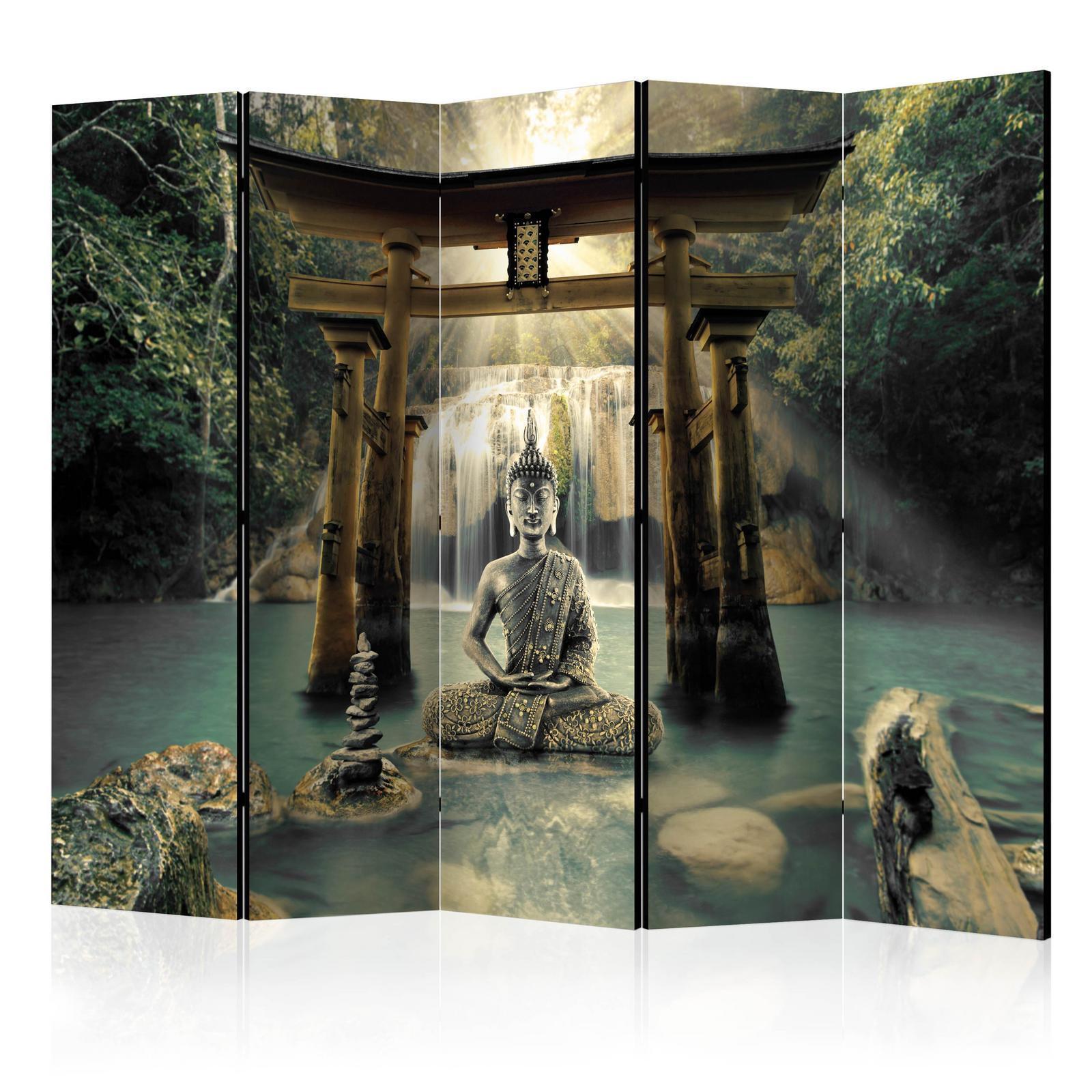 Paravent - Buddha Smile II Artgeist
