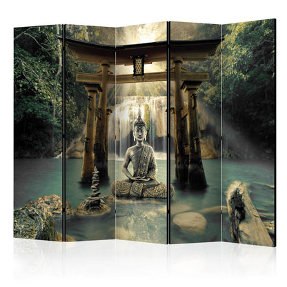 Paravent - Buddha Smile II Artgeist