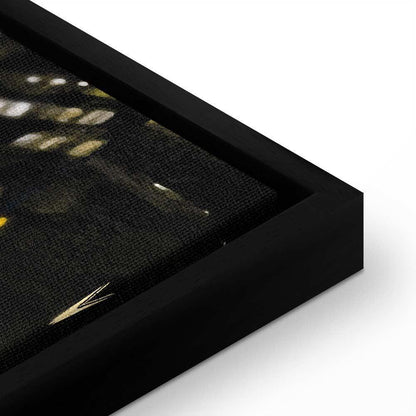 Leinwandbild - City Glow (1 Part) Vertical