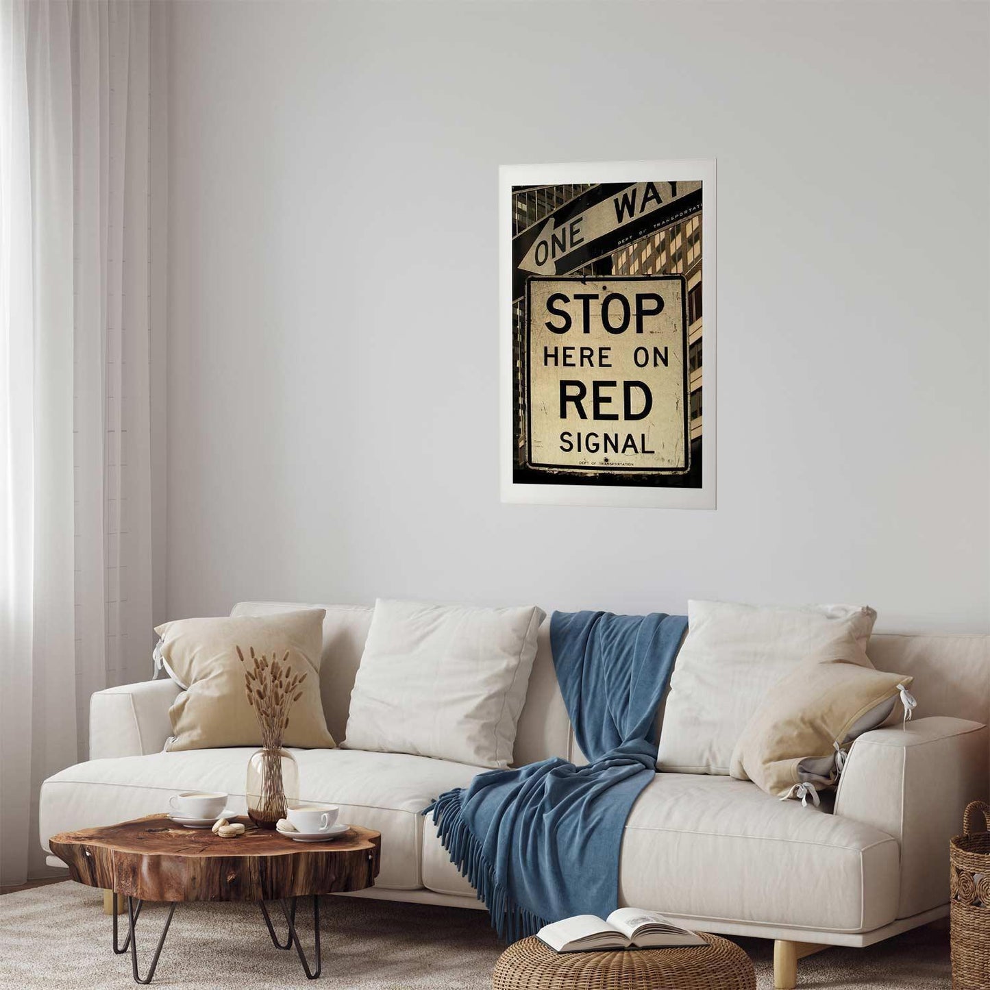 Poster - Road Signs Artgeist