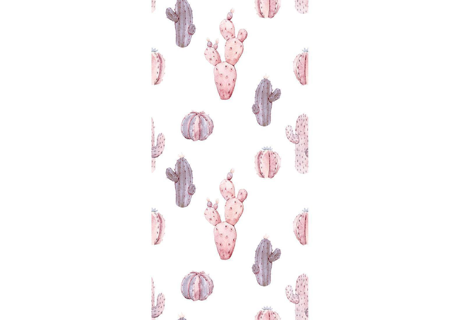 Tapete - Pink Cacti Artgeist
