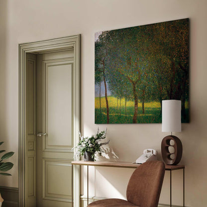 Leinwandbild - Gustav Klimt – Fruit trees on Attersee