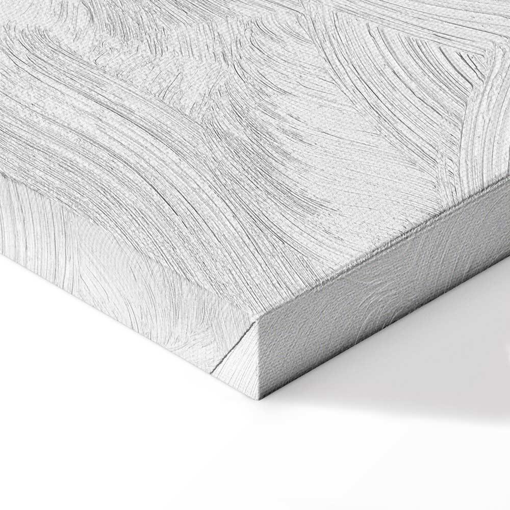 Leinwandbild - Volleyball Player on a White Background - Illustration