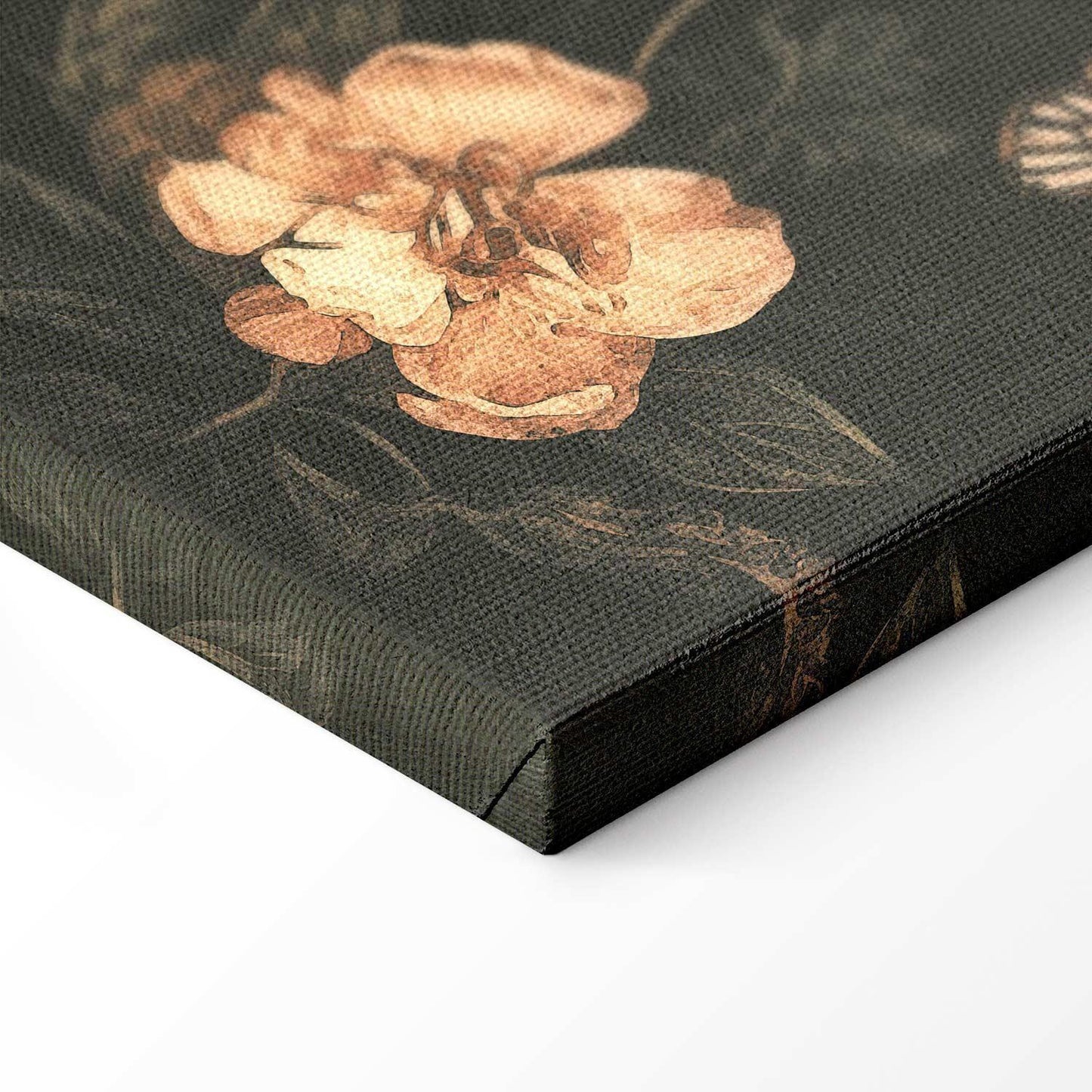 Leinwandbild Rustikaler Garten – Vintage Blumenarrangement