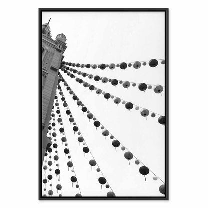 Leinwandbild - Joyful Festival (1 Part) Vertical