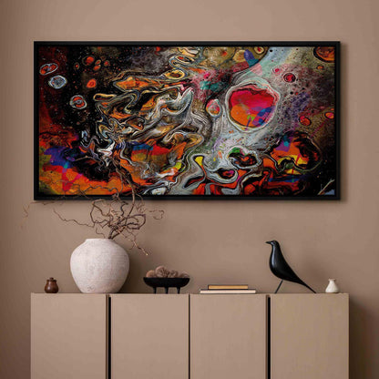Leinwandbild - Paint Universe (1 Part) Wide