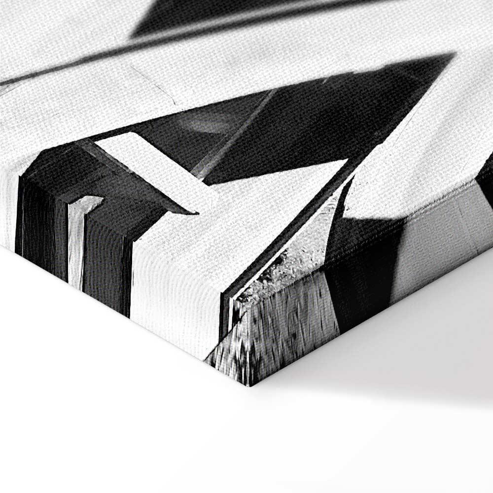 Leinwandbild - City Geometry (1 Part) Vertical