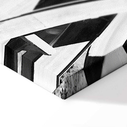 Leinwandbild - City Geometry (1 Part) Vertical