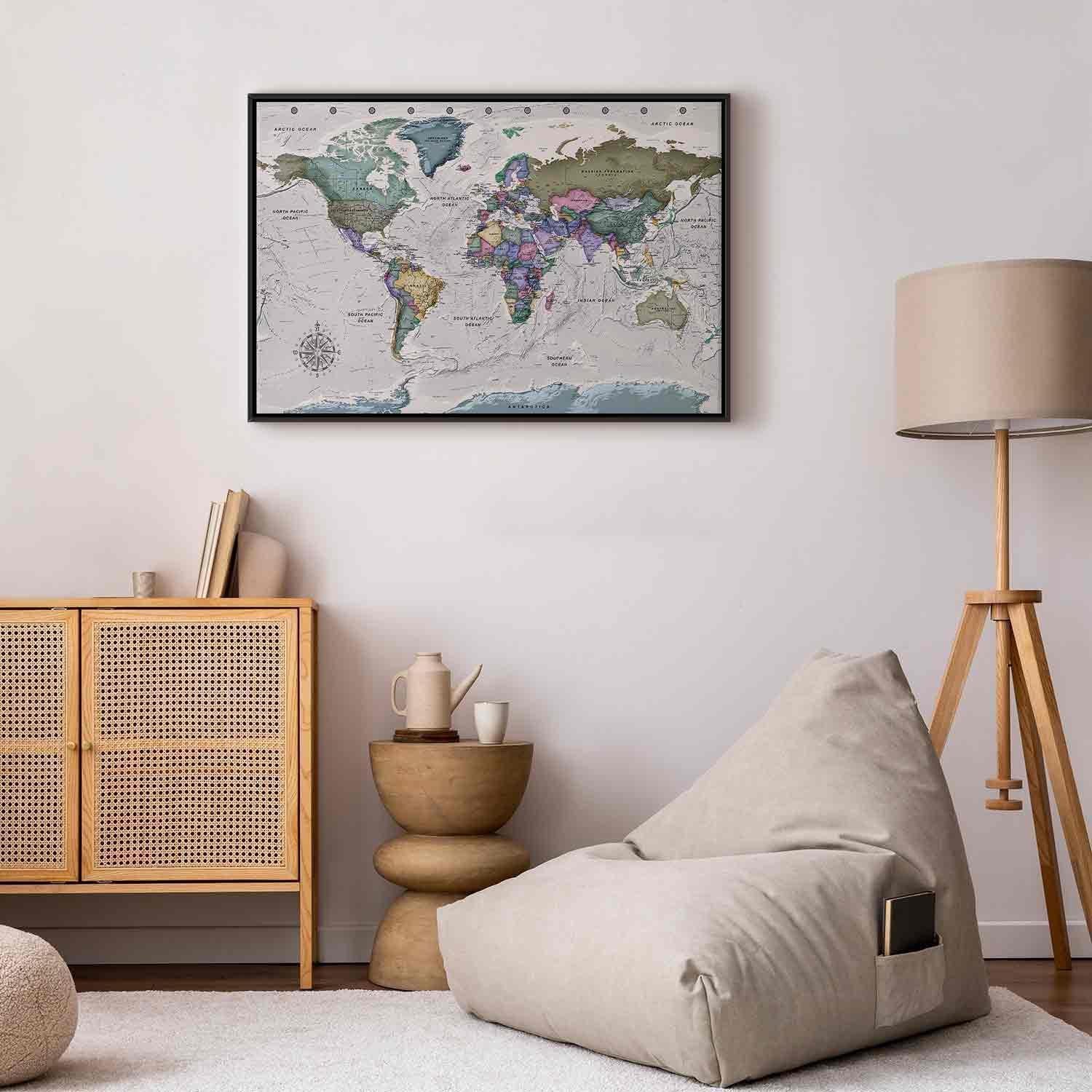 Leinwandbild - World Destinations (1 Part) Wide Artgeist