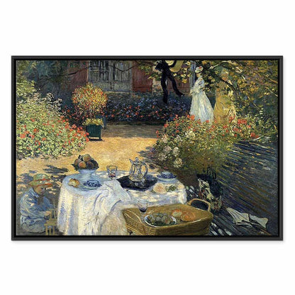 Leinwandbild - Claude Monet – The Luncheon (Argenteuil)