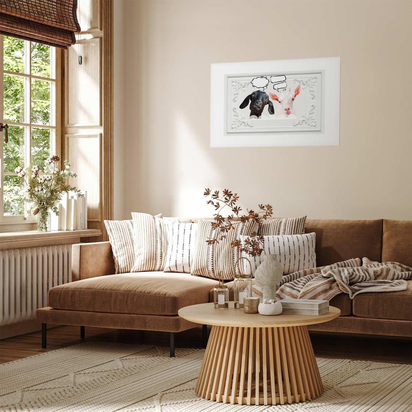 Poster - Funny Goats Artgeist
